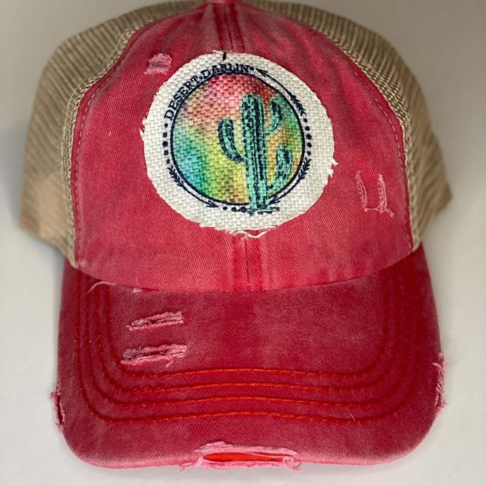 Desert Darlin' Ponytail Baseball Hat